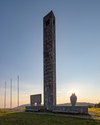 Slovenia images - Liberation Front Monument (Spomenik NOB)