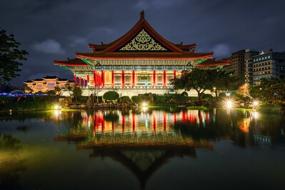 photos of Taiwan - Taipei Liberty Square and National Chiang Kai-shek Memorial Hall