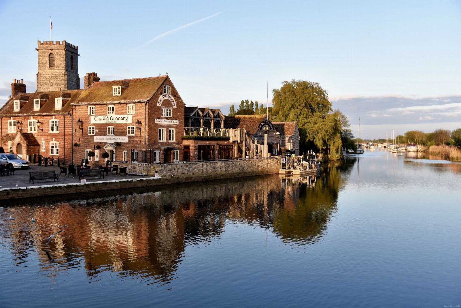 Image of River Frome at Wareham by Carolyn Eyles