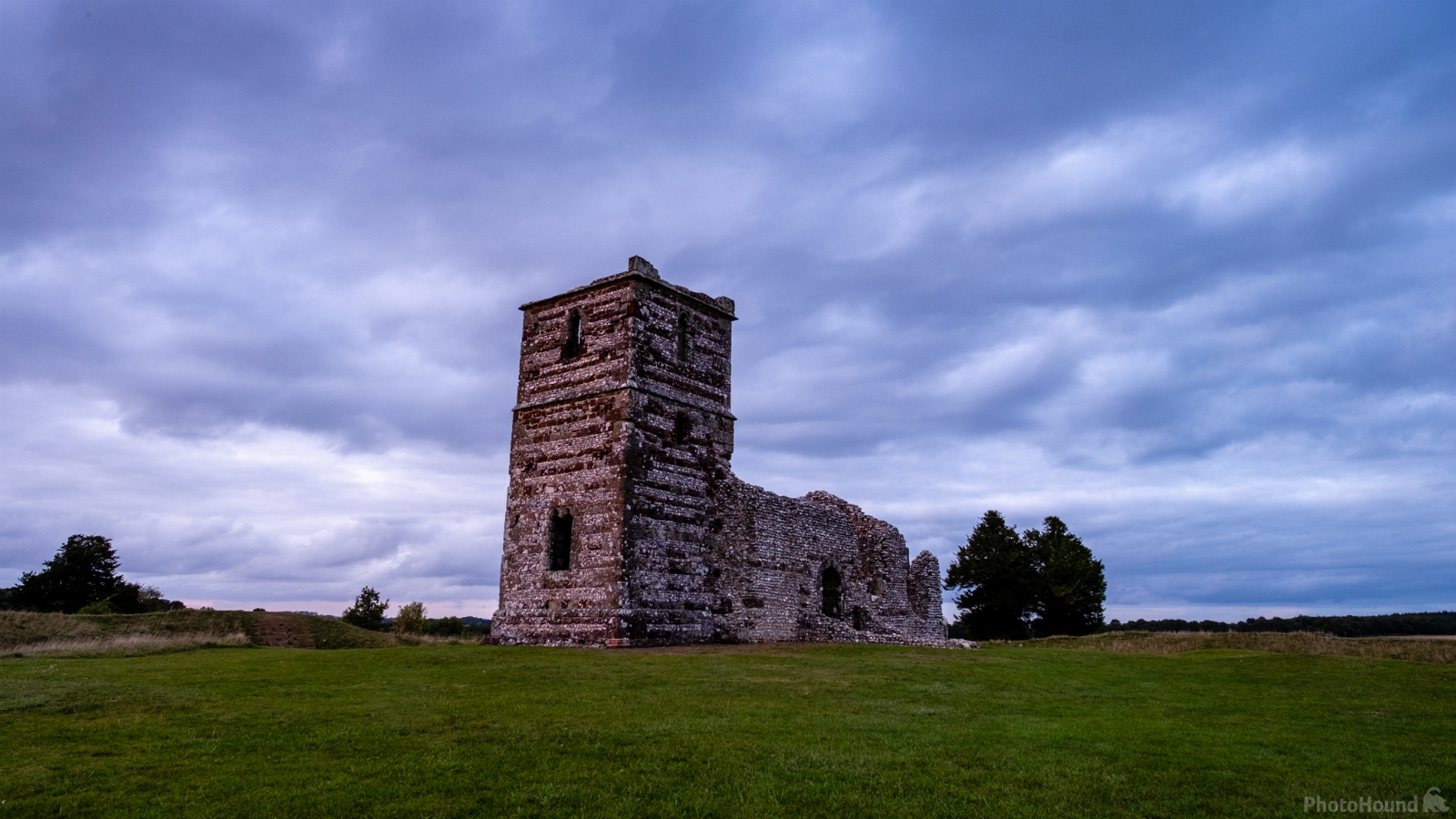 Image of Knowlton Church & Earthworks by Brian Butcher