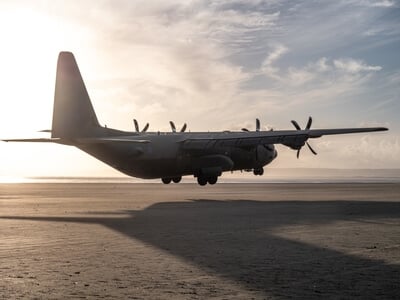 pictures of South Wales - RAF Beach Landing Exercises