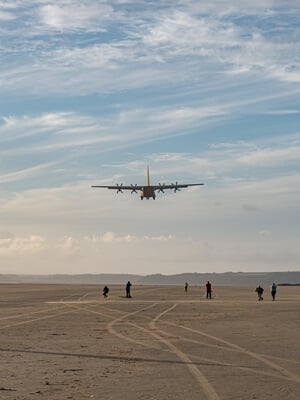 photos of South Wales - RAF Beach Landing Exercises
