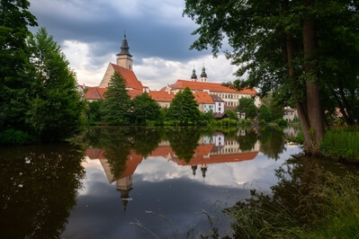 pictures of Czechia - Telč Castle Park