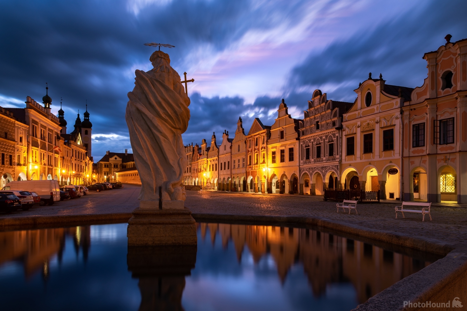 Image of Water fountain with the statue of St. Margaret by VOJTa Herout