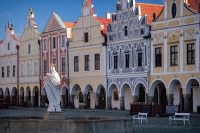 photos of Czechia - Water fountain with the statue of St. Margaret