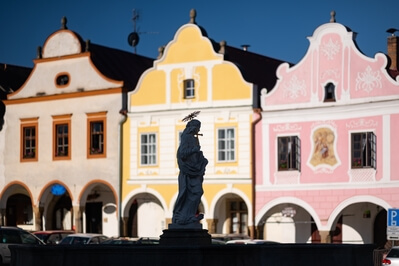 images of Czechia - Water fountain with the statue of St. Margaret
