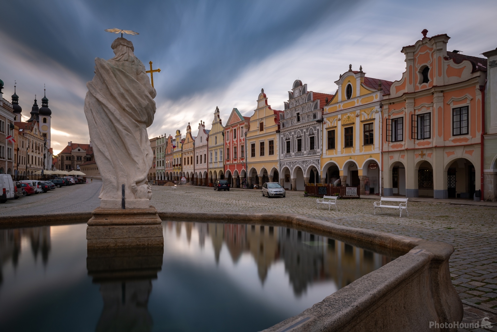 Image of Water fountain with the statue of St. Margaret by VOJTa Herout