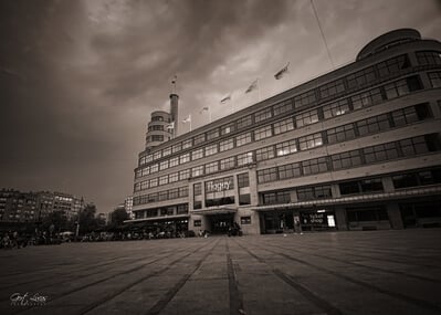 pictures of Brussels - Flagey Building