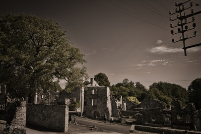 France photos - Village martyre d'Oradour sur Glane