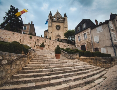 Dordogne photo locations - Saint-Sour Church at Terrasson-Lavilledieu (exterior)