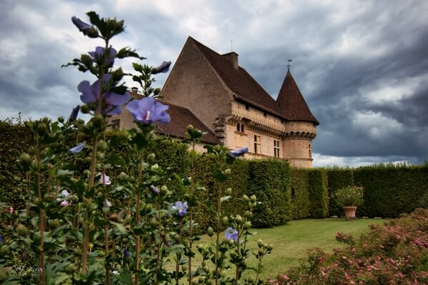 Chateau de Losse  - Terrace garden