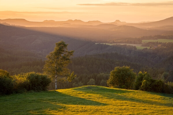 View from Větrný Hill