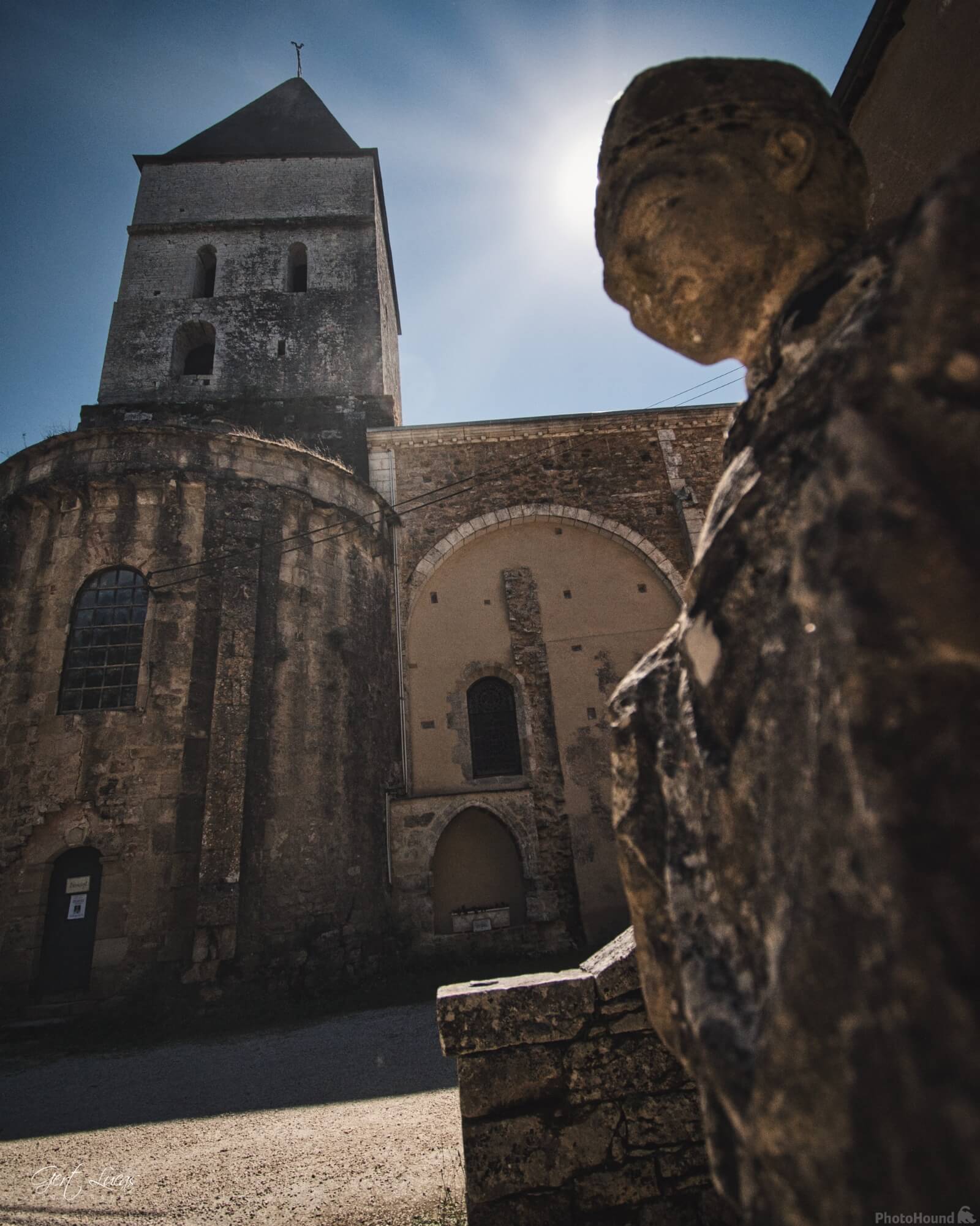Image of Saint Peters Abbey in Tourtoirac by Gert Lucas