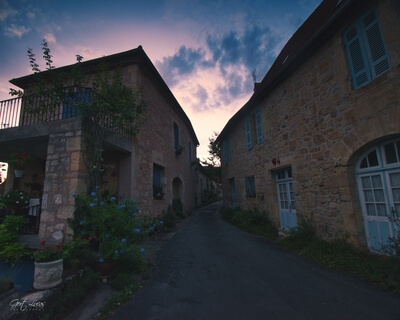Dordogne photo locations - Medieval village of Hautefort