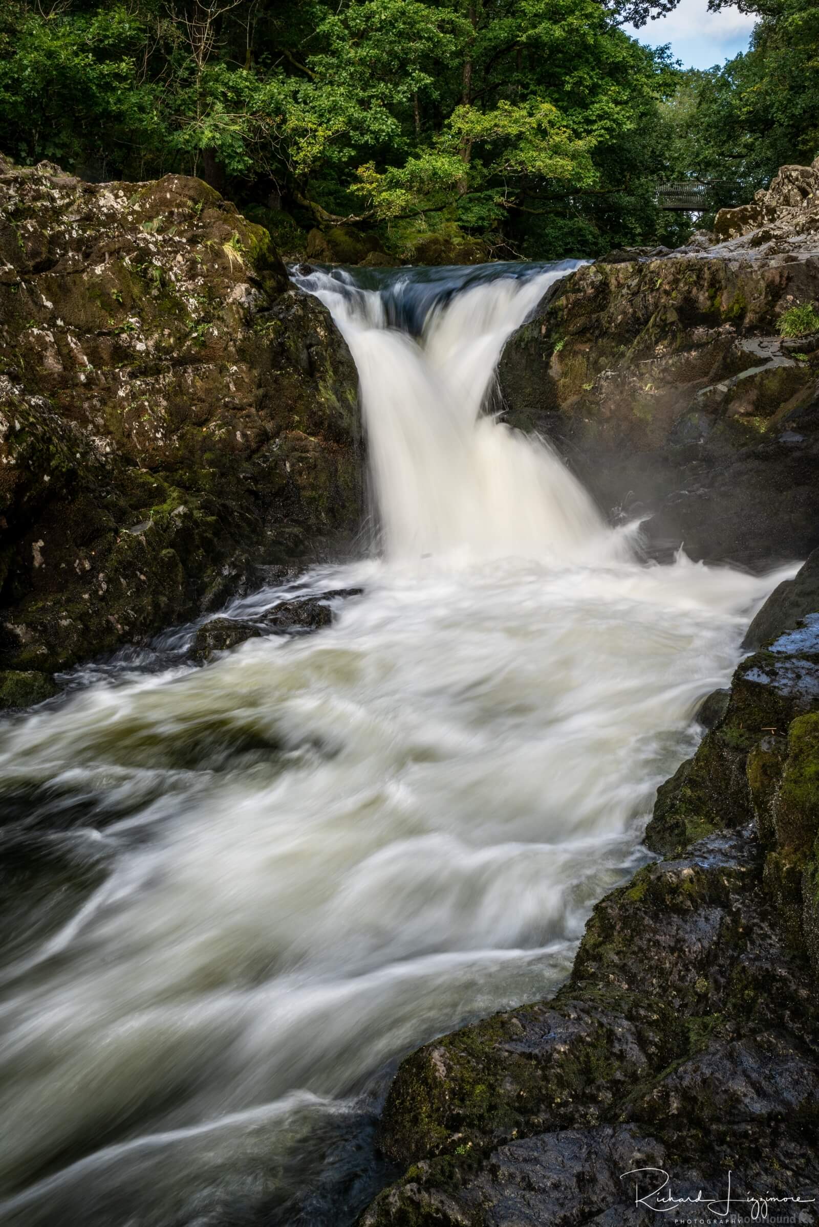 Image of Skelwith Force and Woodburn Bridge by Richard Lizzimore