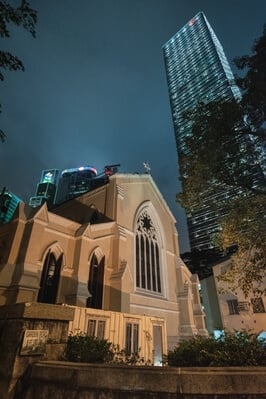 photography spots in Hong Kong - St John's Cathedral - Exterior