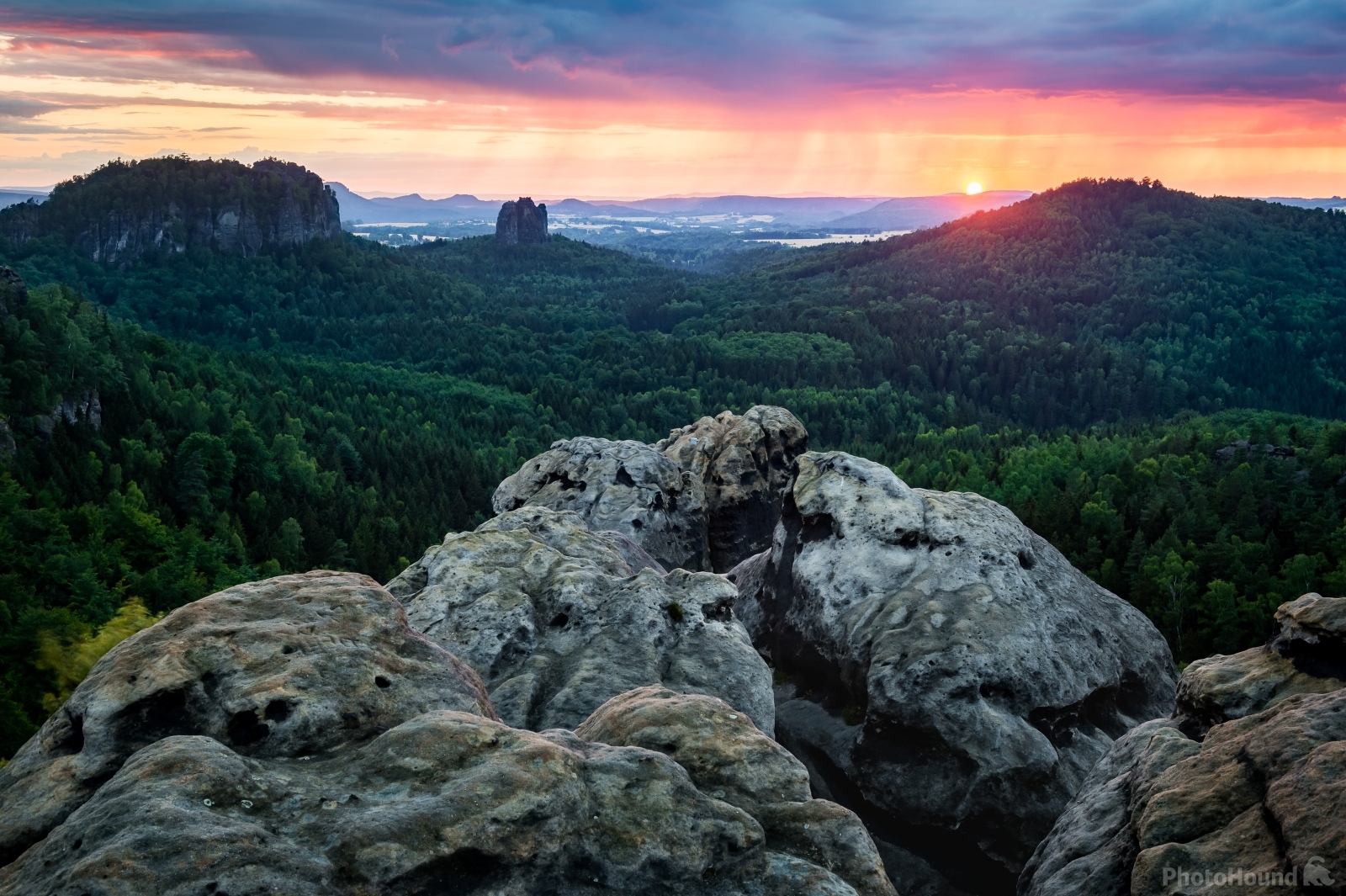 Image of Domerker Viewpoint, Saxon Switzerland National Park by VOJTa Herout