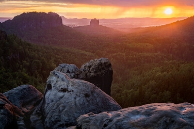 Germany images - Domerker Viewpoint, Saxon Switzerland National Park