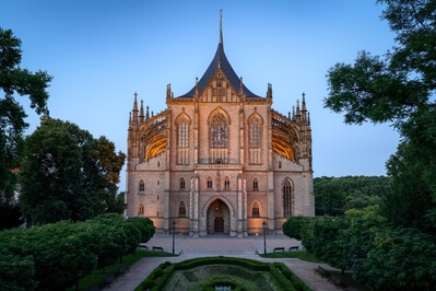 photo spots in Czechia - St. Barbara's Church in Kutná Hora