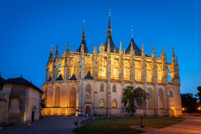 pictures of Czechia - St. Barbara's Church in Kutná Hora