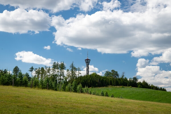 Špulka lookout tower, alternative viewpoint