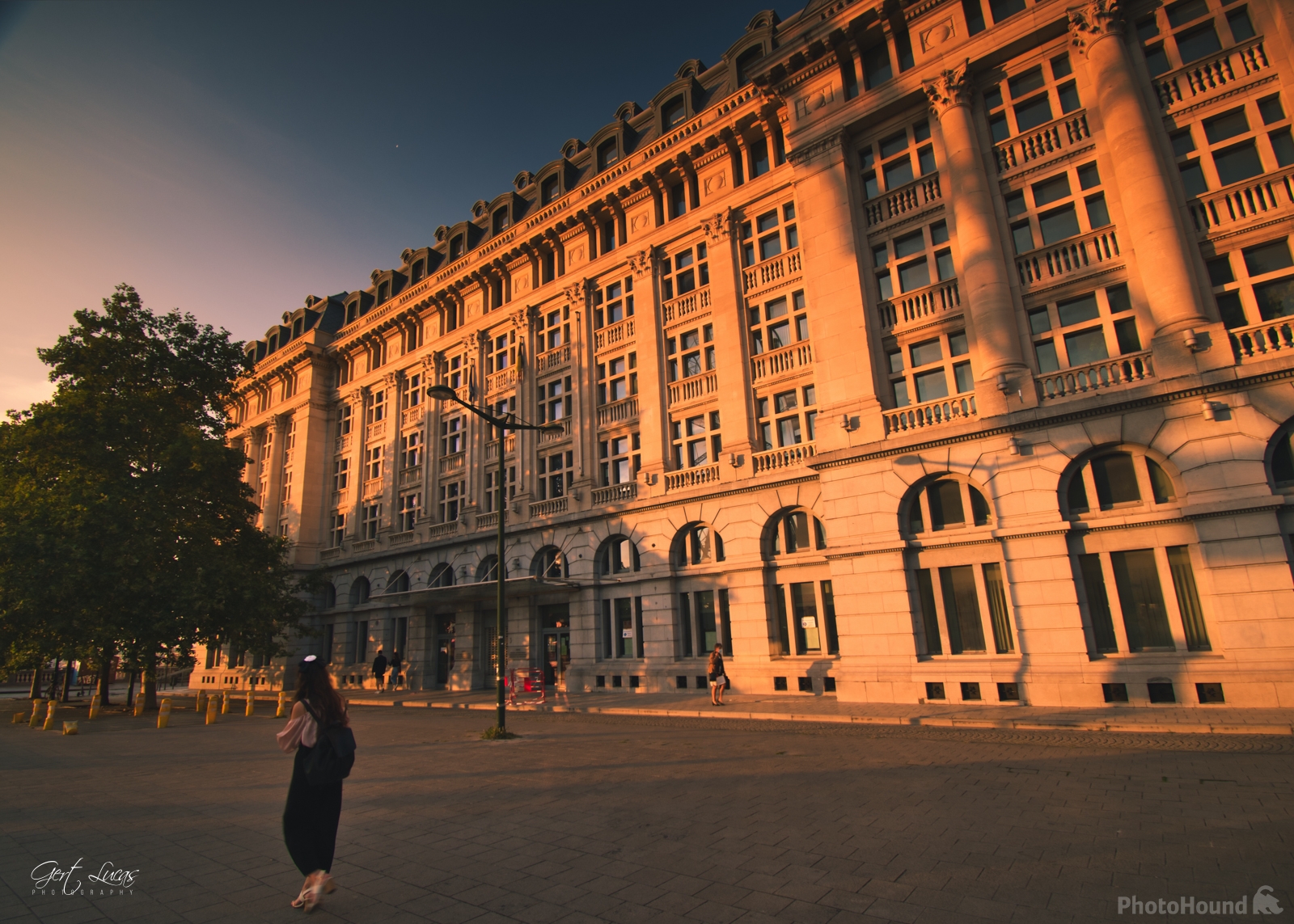 Image of Poulaert Square Brussels by Gert Lucas