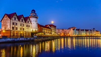 photography locations in Russia - Fish Village in Kaliningrad