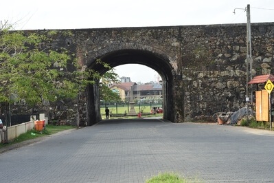Entrance/exit to the Fort captured from inside  