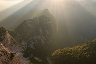 images of Triglav National Park - Mt Veliko Špičje (2398m)