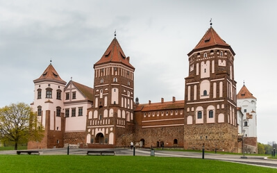 photography locations in Belarus - Mir Castle, Belarus