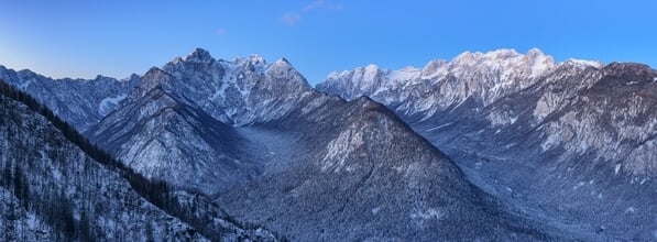 Julian Alps from Jerebikovec