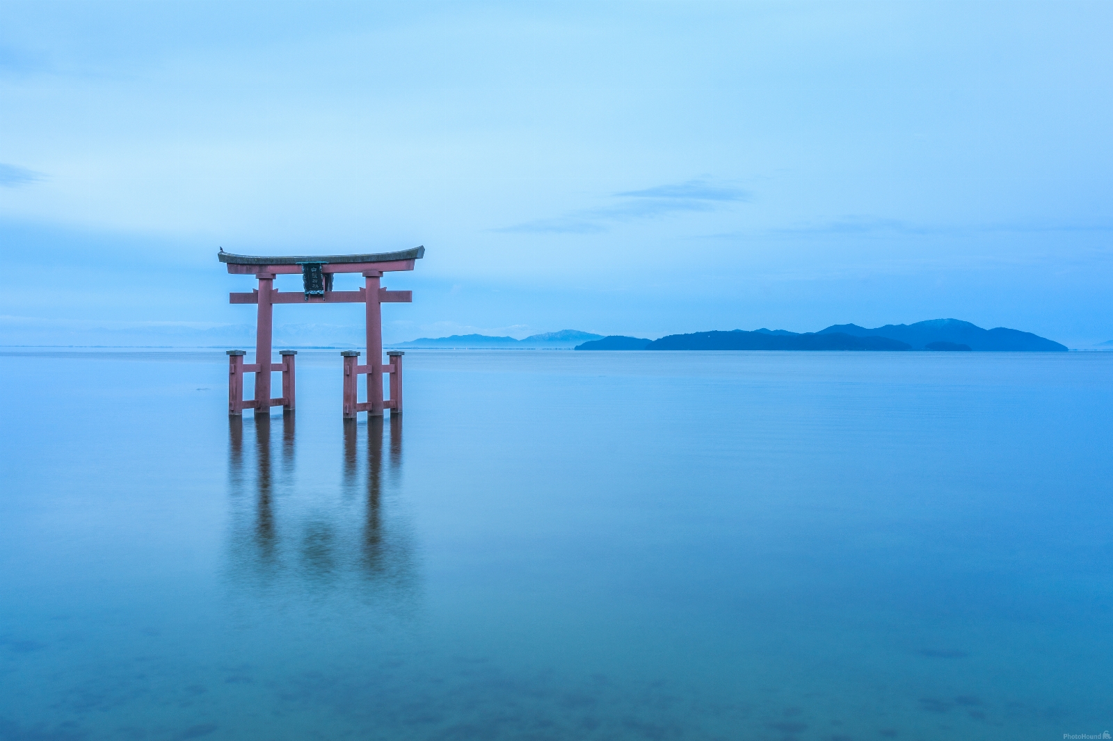 Image of Shirahige Shrine Torii by Colette English