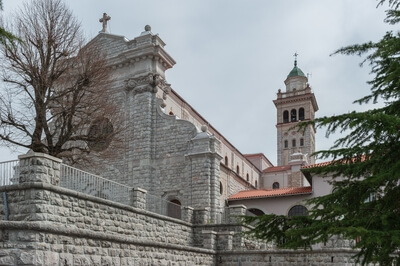 photos of Soča River Valley - Parish Church at Sveta Gora