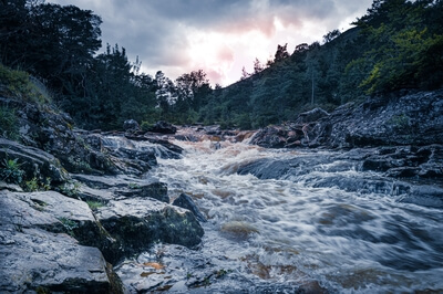 Scotland photo locations - Falls of Dochart, Killin, Scotland