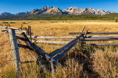 photos of the United States - Stanley Buck and Rail Fence
