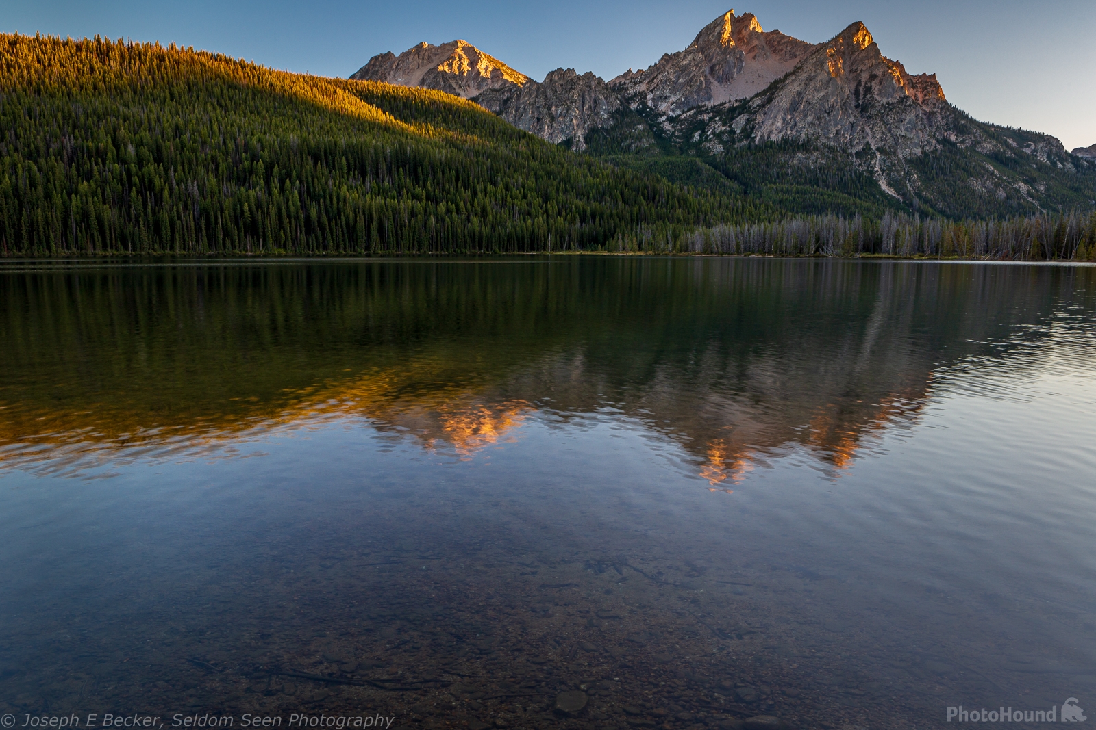 Image of Stanley Lake by Joe Becker