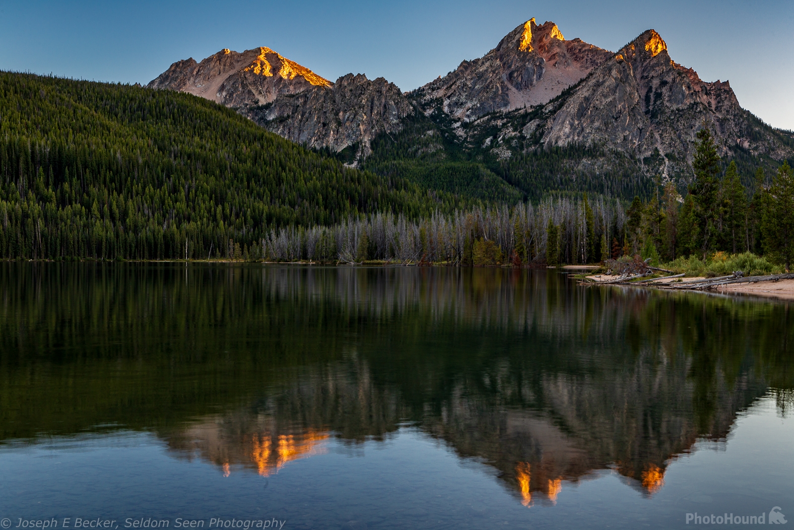 Image of Stanley Lake by Joe Becker