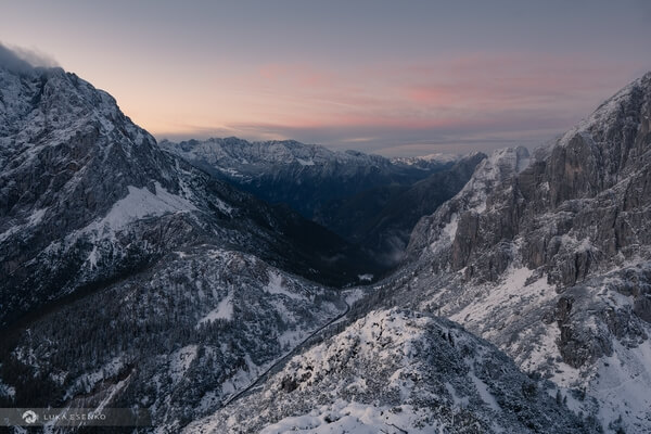 Winter views from Prednje Robičje