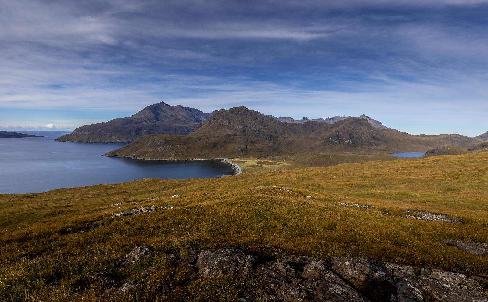 Image of Views of the Cuillin Range from the Camasunary Path by Alison Fairley