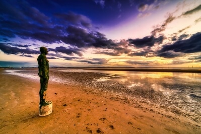 Another Place, art at Crosby Beach
