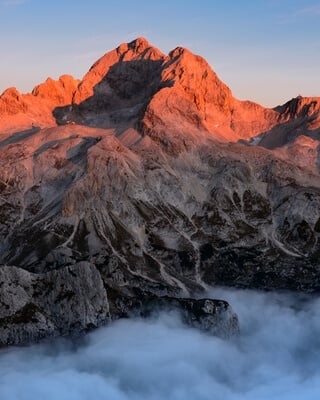 photo spots in Triglav National Park - Veliki Draški Vrh (2243m)