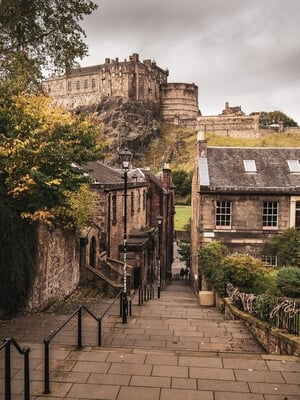 photo locations in Edinburgh - Vennel