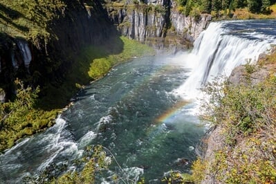 instagram spots in Idaho - Upper Mesa Falls
