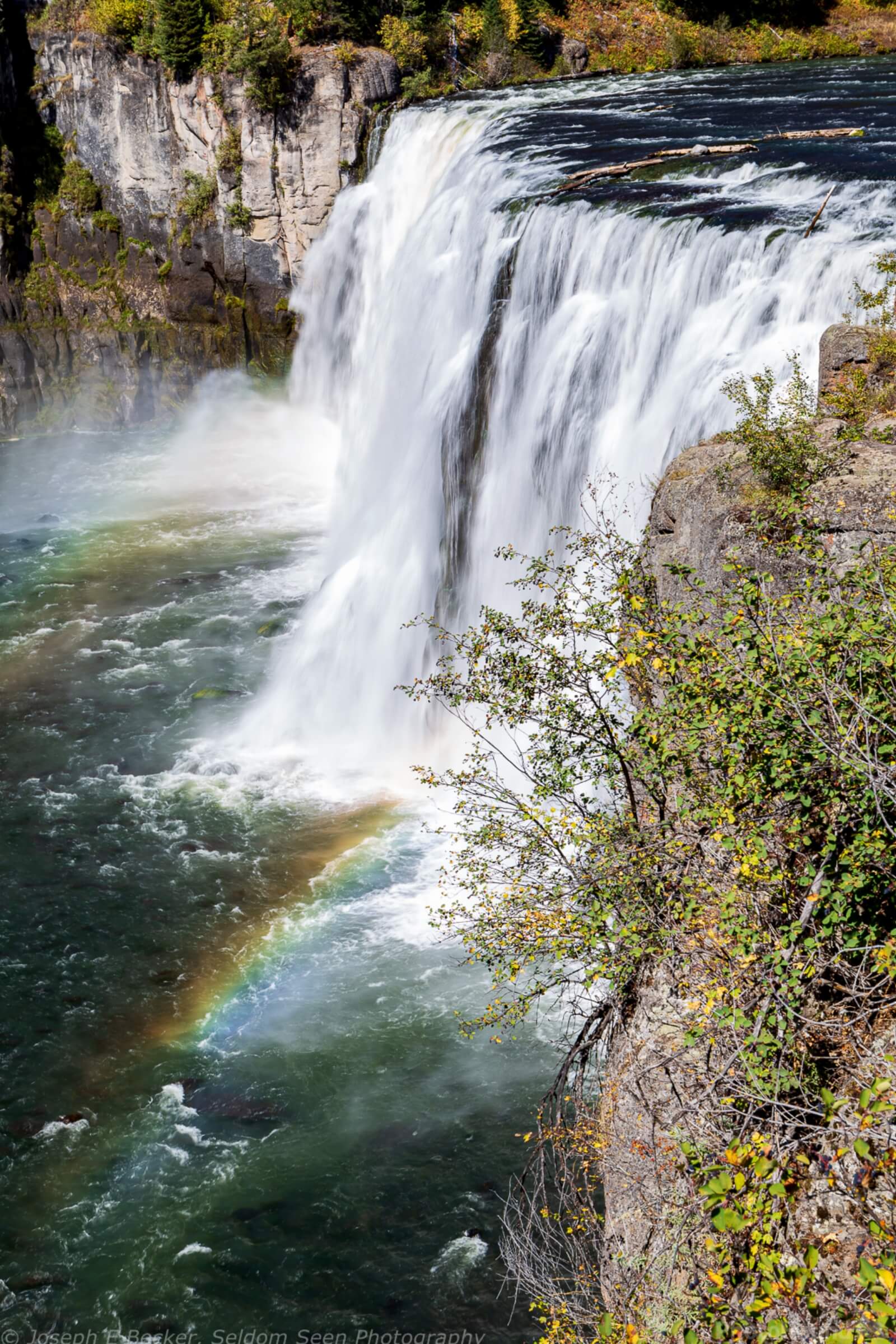 Image of Upper Mesa Falls by Joe Becker