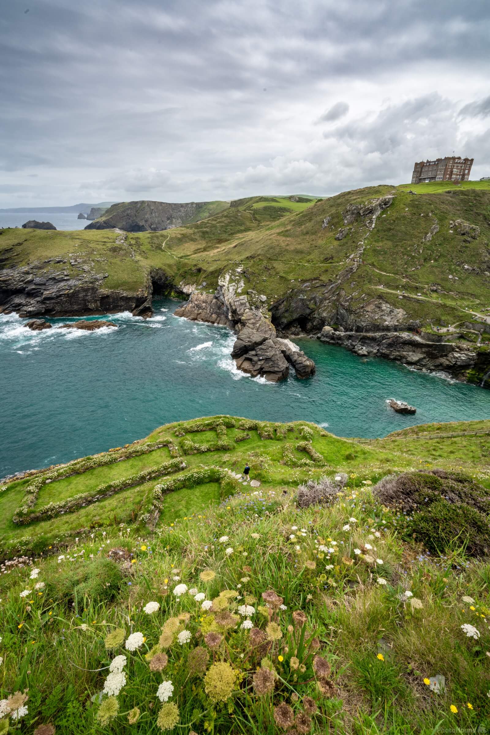 Image of Tintagel Castle by Richard Lizzimore