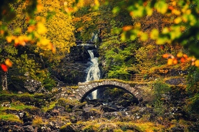 photo locations in Scotland - The old bridge at Glen Lyon