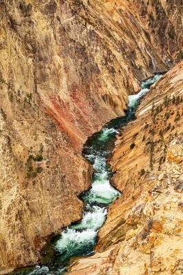 images of Yellowstone National Park - Inspiration Point