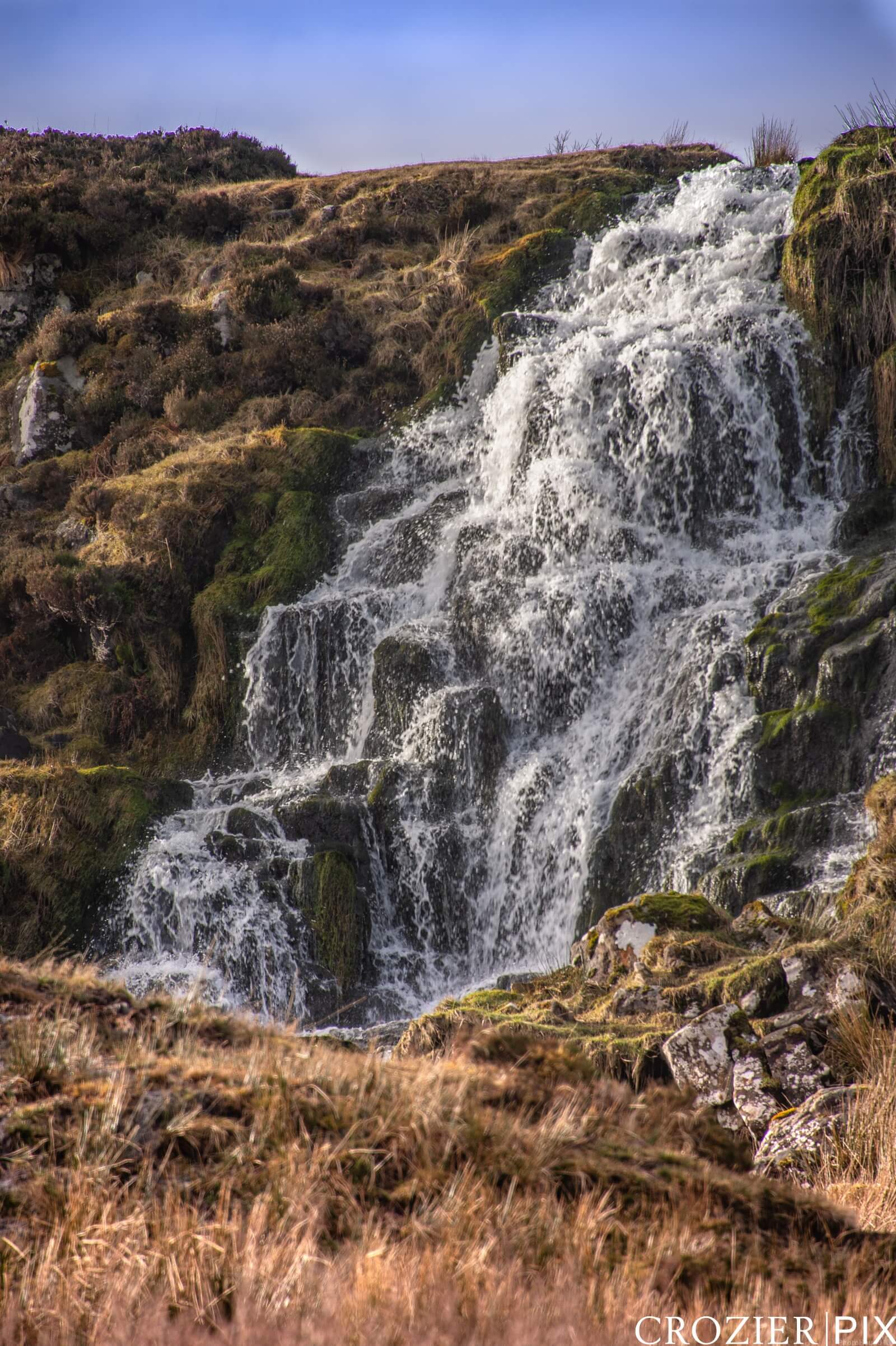 Image of Blackhill Waterfall by Alan Crozier