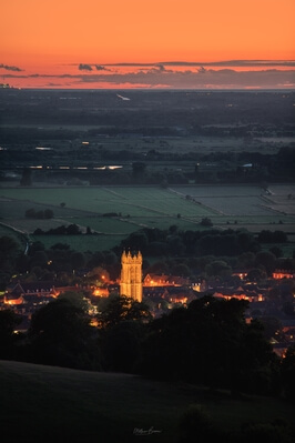 Image of View from Glastonbury Tor - View from Glastonbury Tor