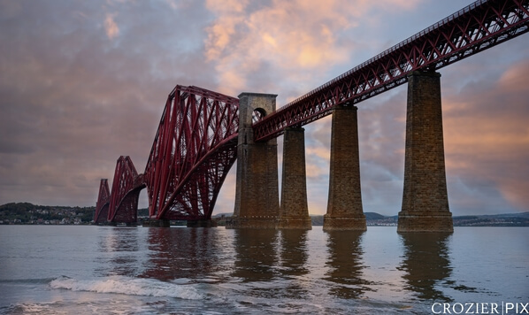 The Forth Bridge, autumn afternoon.